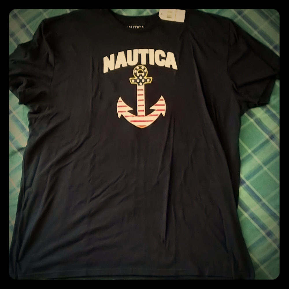 Nautica Blue T-shirt NWT